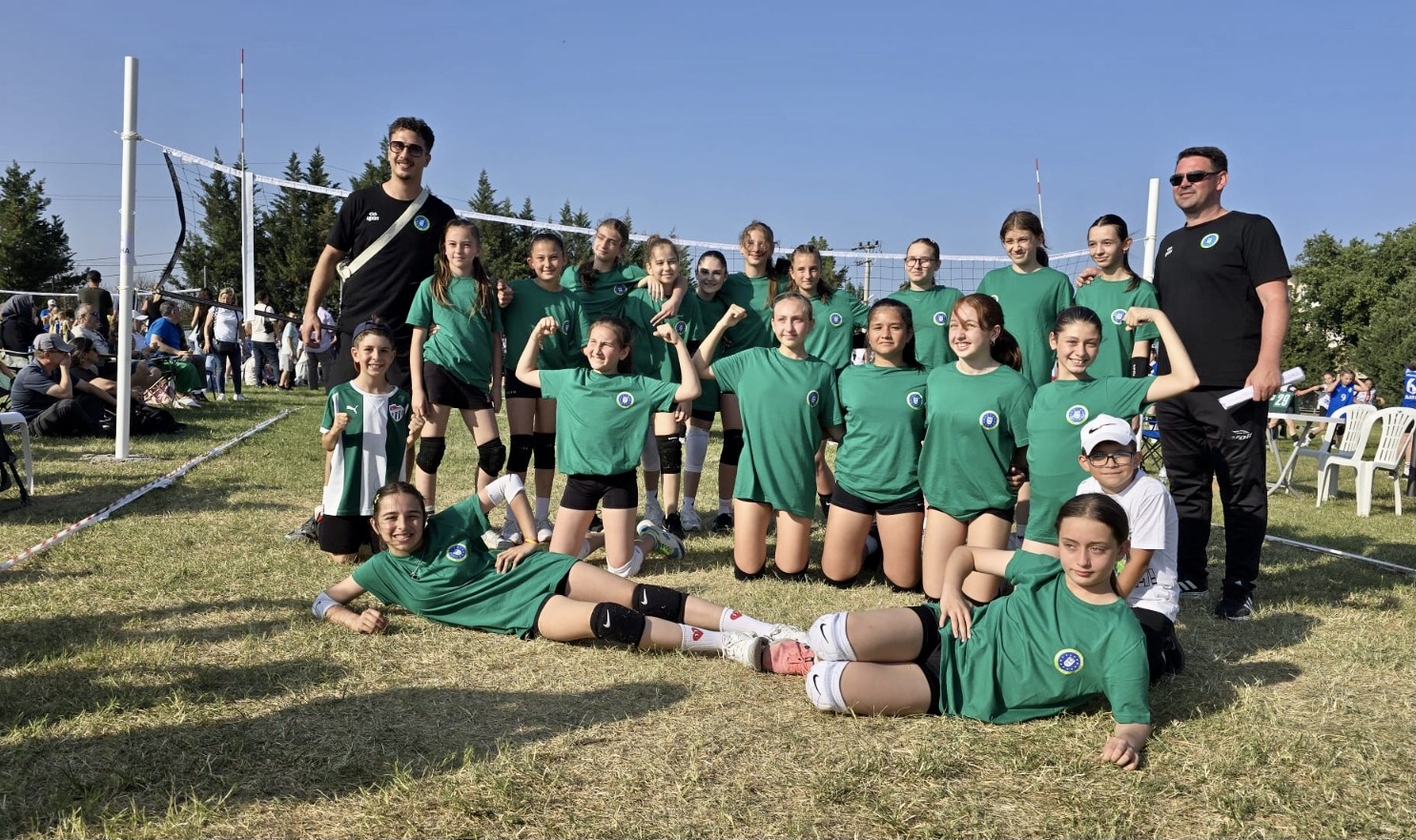 Sukaypark’ta voleybol şöleni