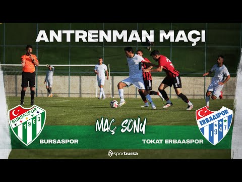 Bursaspor, yeni sezon hazırlıkları kapsamında Erbaaspor ile antrenman maçında karşılaştı..