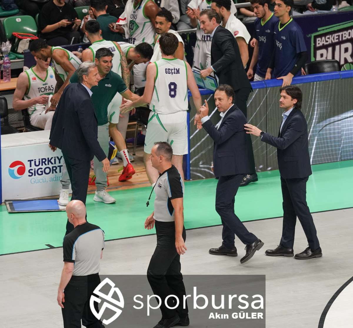 TOFAŞ - SURNE BİLBAO BASKET MAÇ FOTOĞRAFLARI