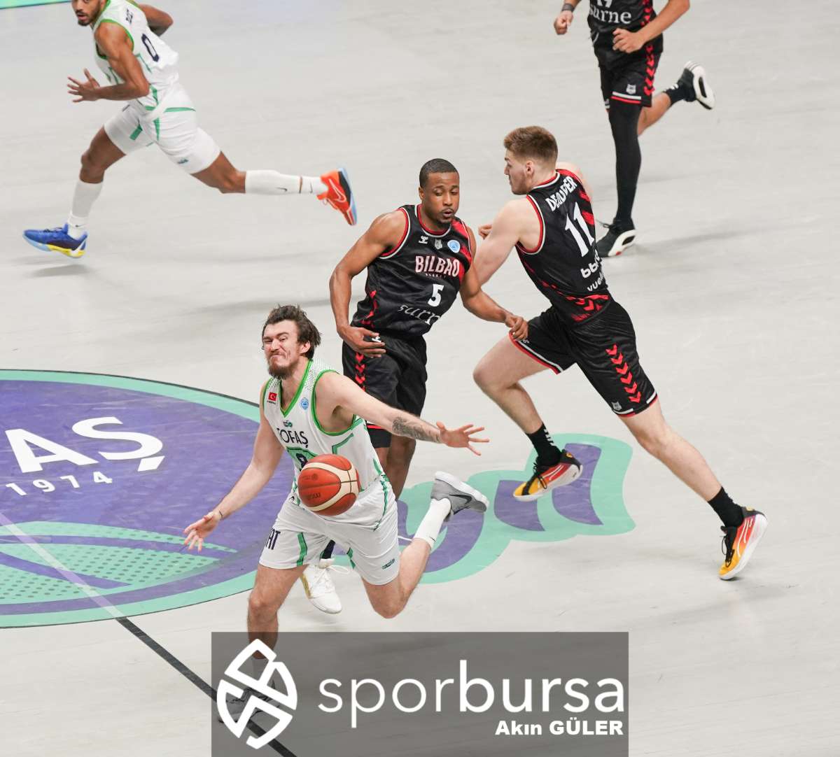 TOFAŞ - SURNE BİLBAO BASKET MAÇ FOTOĞRAFLARI