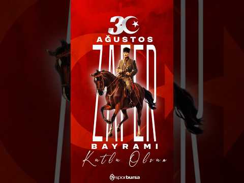 30 Ağustos Zafer Bayramımız Kutlu Olsun! 🇹🇷