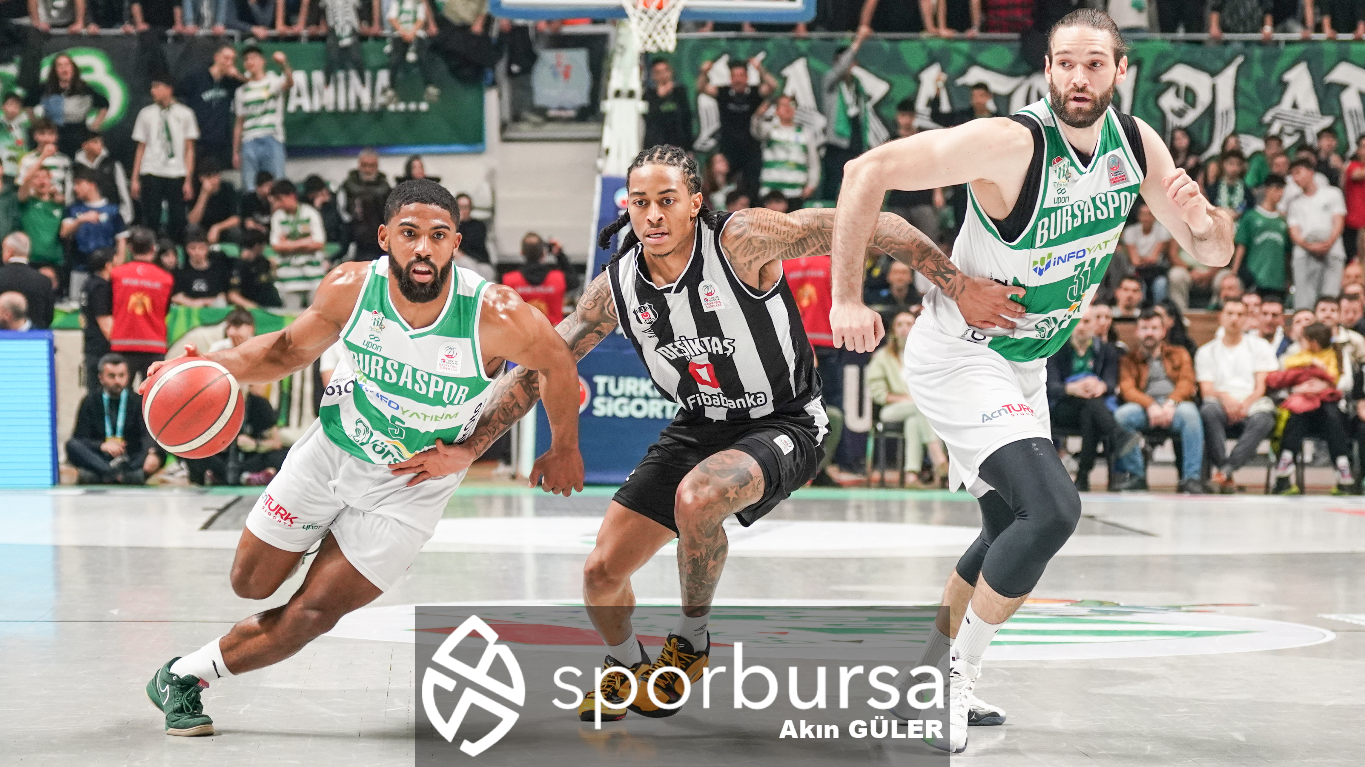 BURSASPOR YÖRSAN - BEŞİKTAŞ FİBABANKA MAÇ FOTOĞRAFLARI