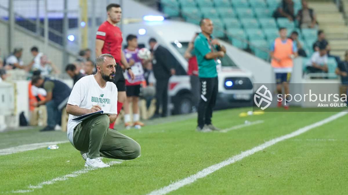 BURSASPOR - SÖĞÜTSPOR MAÇ FOTOĞRAFLARI