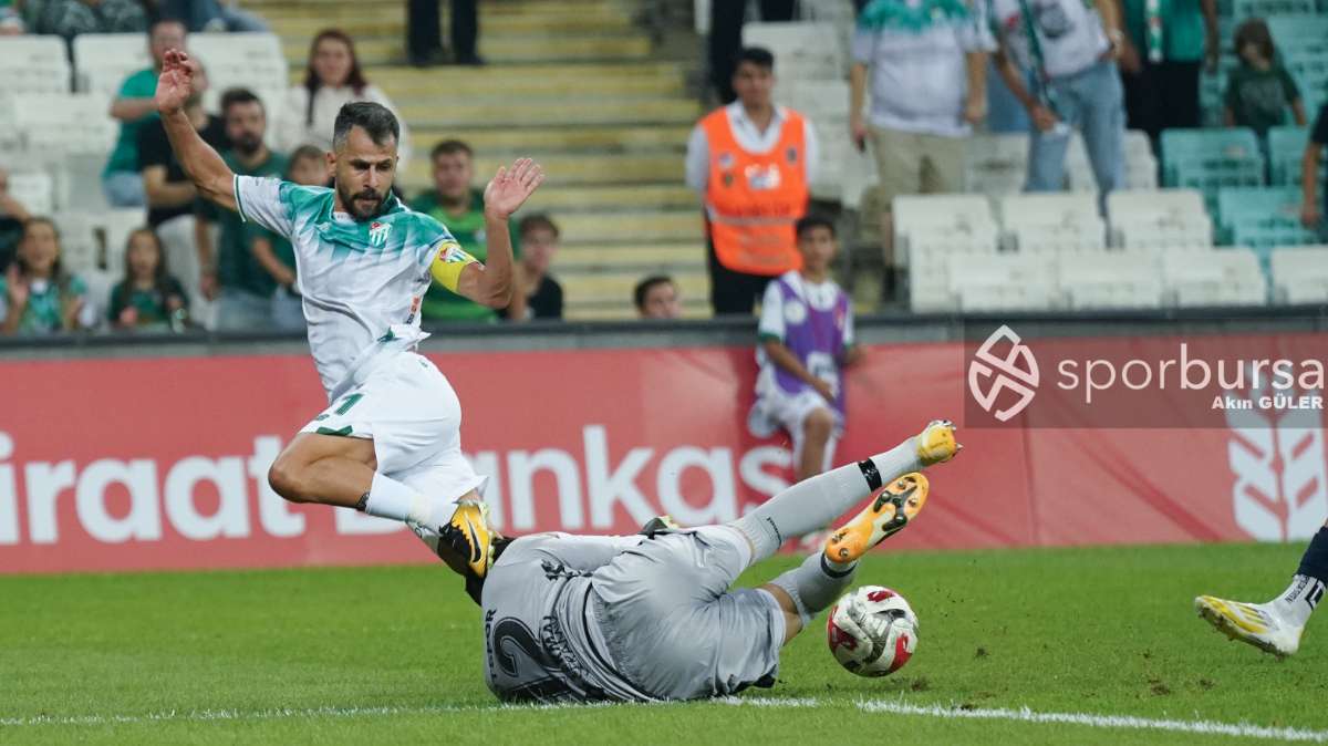 BURSASPOR - SÖĞÜTSPOR MAÇ FOTOĞRAFLARI