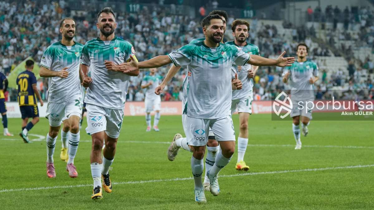 BURSASPOR - SÖĞÜTSPOR MAÇ FOTOĞRAFLARI