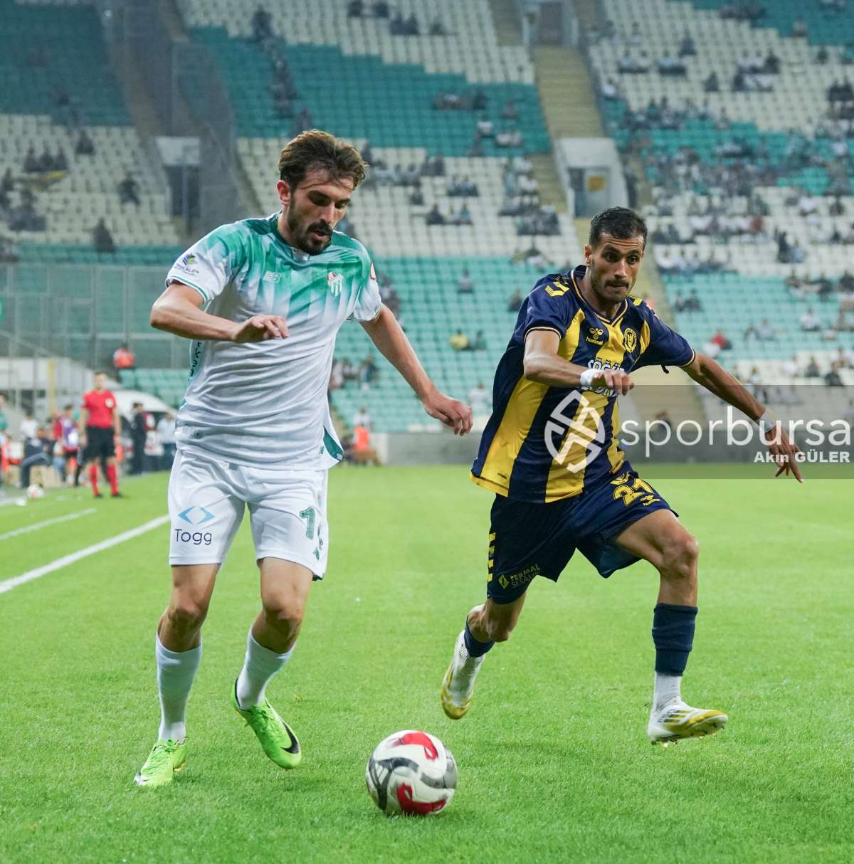 BURSASPOR - SÖĞÜTSPOR MAÇ FOTOĞRAFLARI