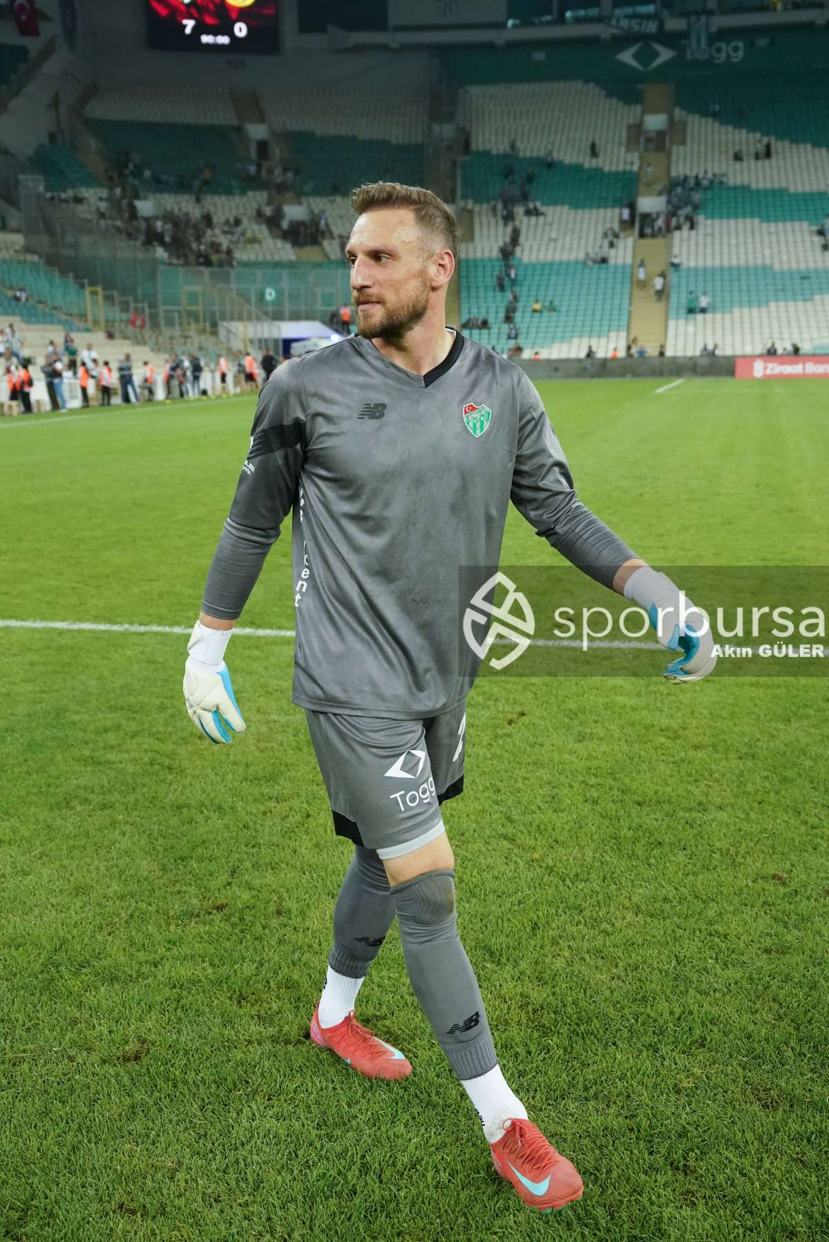 BURSASPOR - SÖĞÜTSPOR MAÇ FOTOĞRAFLARI