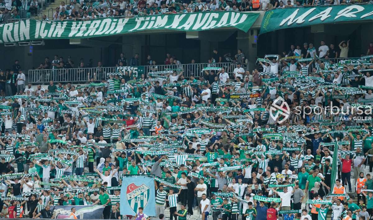 BURSASPOR - SÖĞÜTSPOR MAÇ FOTOĞRAFLARI