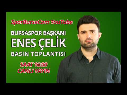 Bursaspor Başkanı Enes Çelik, Kombine Bilet ve Üyelik Kampanyası Toplantısı (3 Şubat 2025)