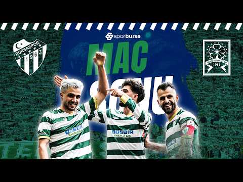 Bursaspor - Gebzespor Maç Öncesi Canlı Yayını
