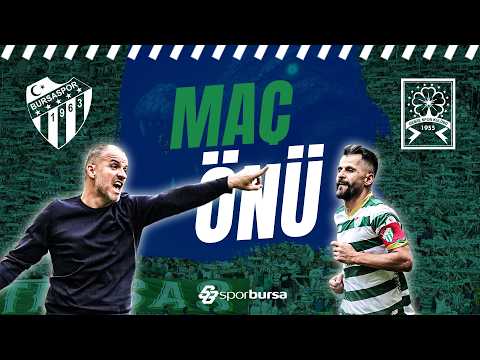 Bursaspor - Gebzespor Maç Öncesi Canlı Yayını