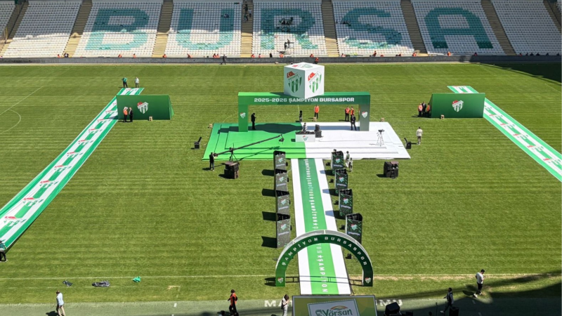 Timsah Arena, taç giyme törenine hazır!