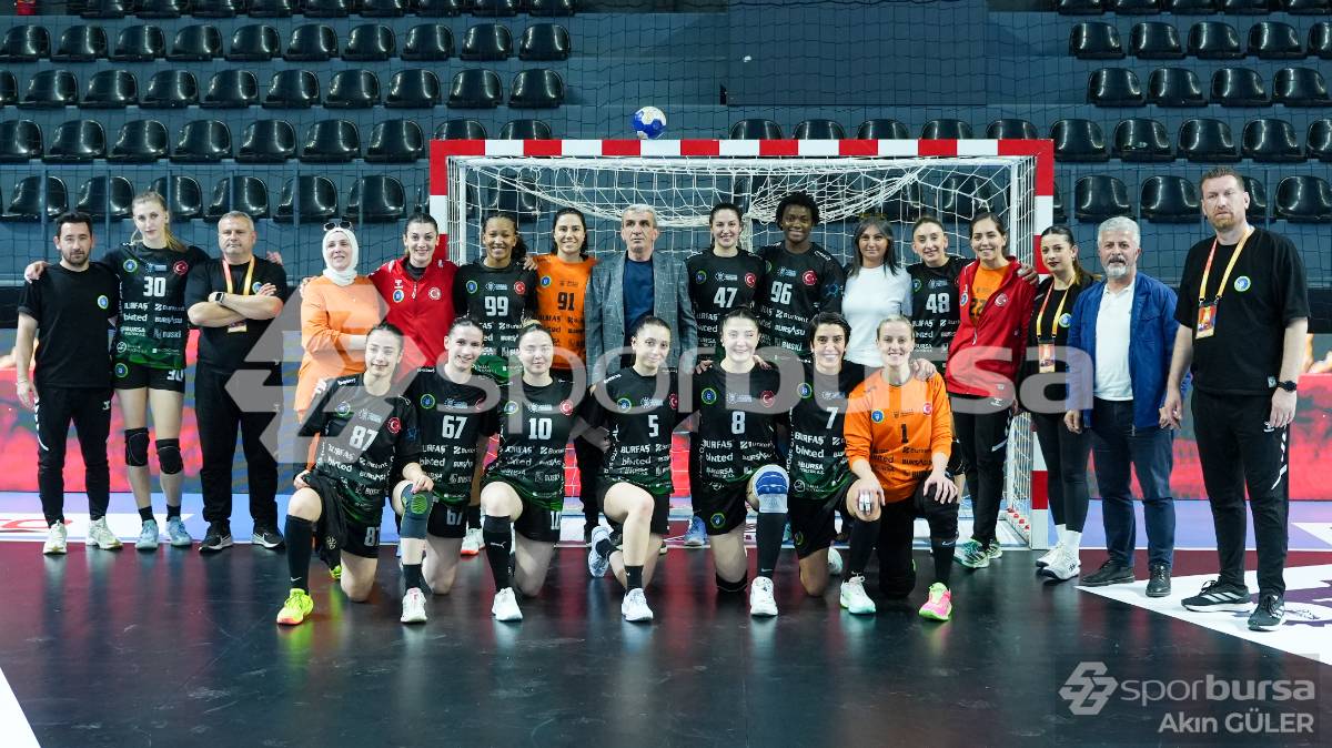 BURSA BÜYÜKŞEHİR BELEDİYESİ - ODUNPAZARI SK HENTBOL MAÇI FOTOĞRAFLARI