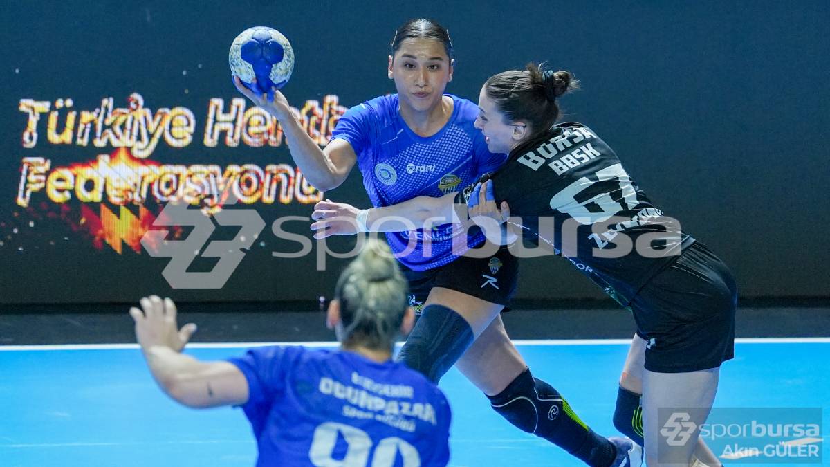 BURSA BÜYÜKŞEHİR BELEDİYESİ - ODUNPAZARI SK HENTBOL MAÇI FOTOĞRAFLARI