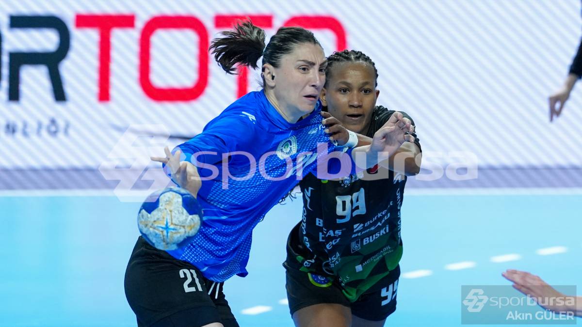 BURSA BÜYÜKŞEHİR BELEDİYESİ - ODUNPAZARI SK HENTBOL MAÇI FOTOĞRAFLARI
