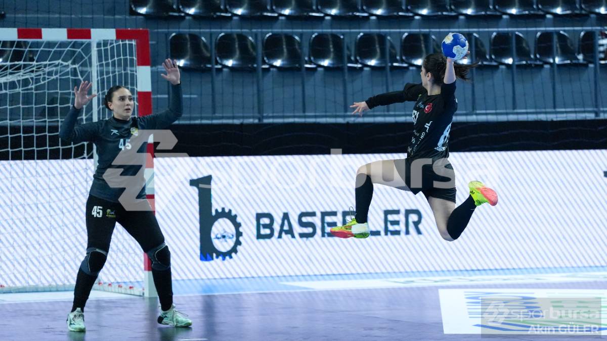 BURSA BÜYÜKŞEHİR BELEDİYESİ - ODUNPAZARI SK HENTBOL MAÇI FOTOĞRAFLARI