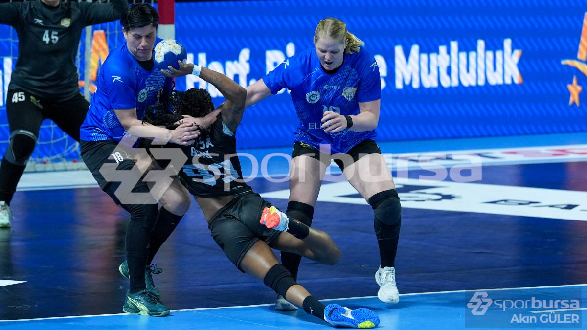 BURSA BÜYÜKŞEHİR BELEDİYESİ - ODUNPAZARI SK HENTBOL MAÇI FOTOĞRAFLARI
