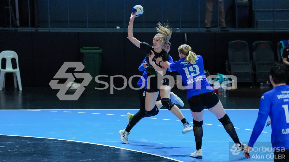 BURSA BÜYÜKŞEHİR BELEDİYESİ - ODUNPAZARI SK HENTBOL MAÇI FOTOĞRAFLARI