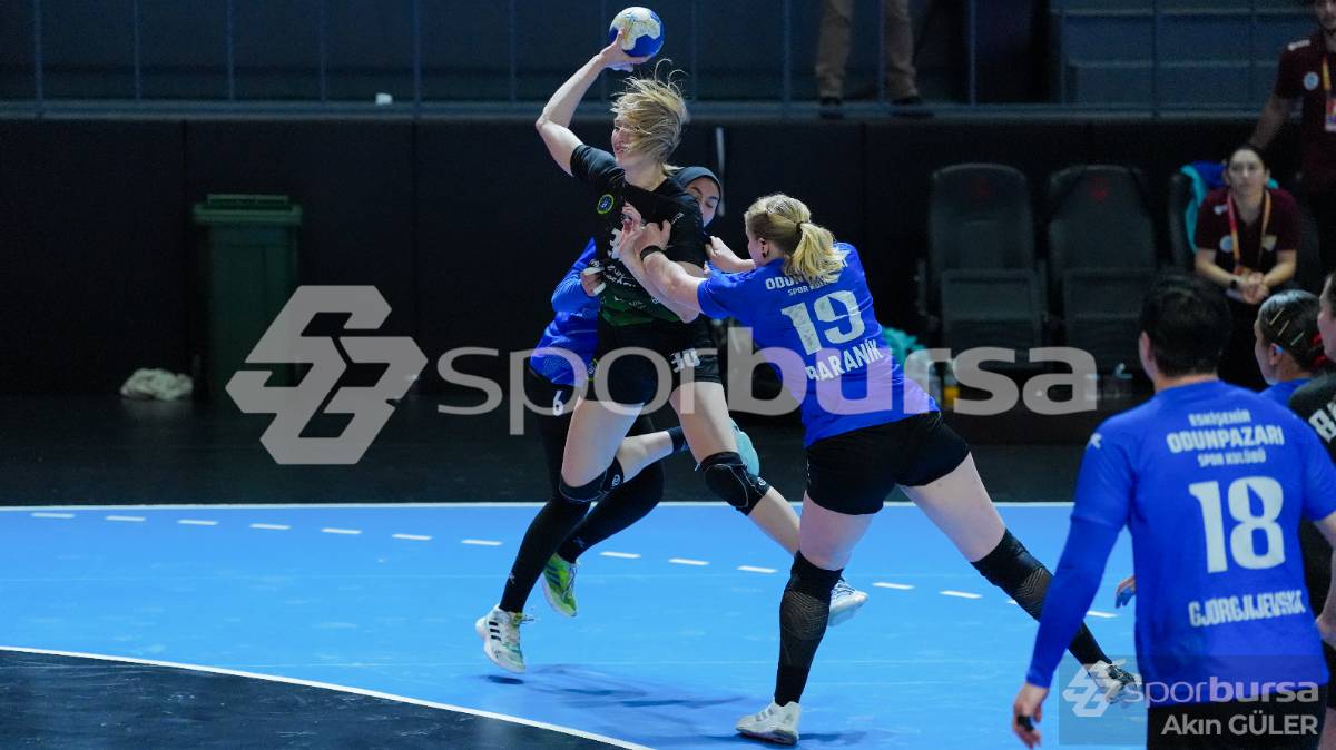 BURSA BÜYÜKŞEHİR BELEDİYESİ - ODUNPAZARI SK HENTBOL MAÇI FOTOĞRAFLARI