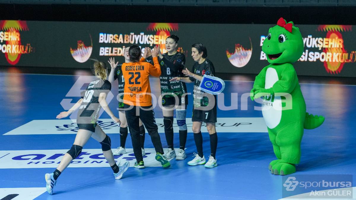 BURSA BÜYÜKŞEHİR BELEDİYESİ - ODUNPAZARI SK HENTBOL MAÇI FOTOĞRAFLARI