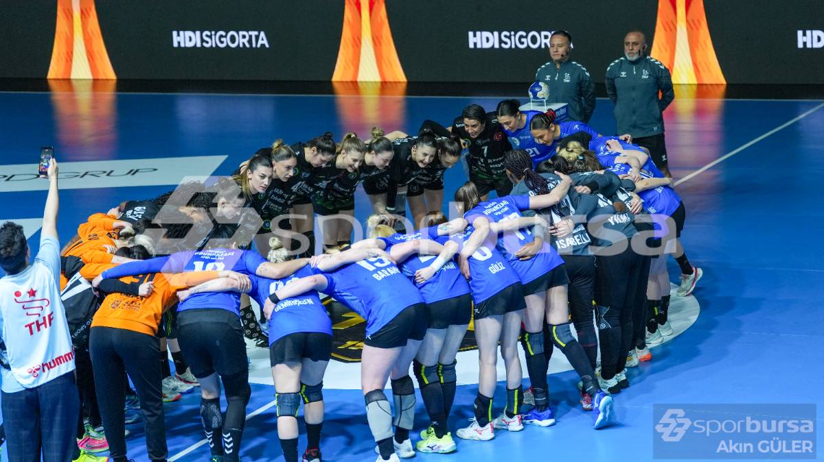 BURSA BÜYÜKŞEHİR BELEDİYESİ - ODUNPAZARI SK HENTBOL MAÇI FOTOĞRAFLARI