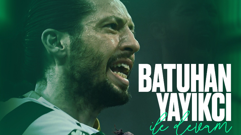 Bursaspor Batuhan Yayıkcı ile sözleşme yeniledi