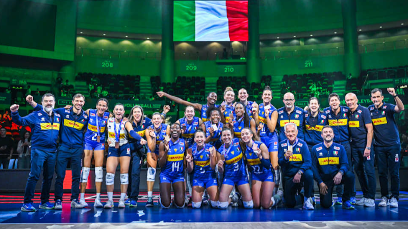 VNL’de bronz madalya İtalya’nın!