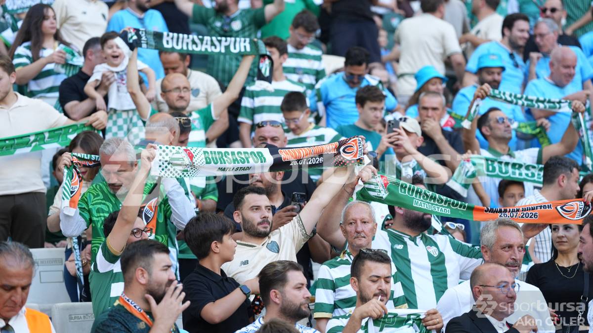 BURSASPOR - SHAKTAR DONETSK SEZON AÇILIŞ MAÇI FOTOĞRAFLARI