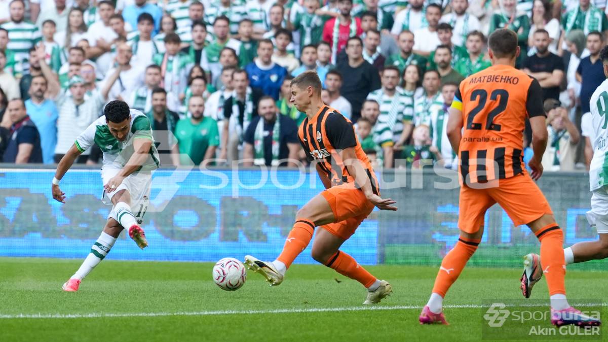 BURSASPOR - SHAKTAR DONETSK SEZON AÇILIŞ MAÇI FOTOĞRAFLARI
