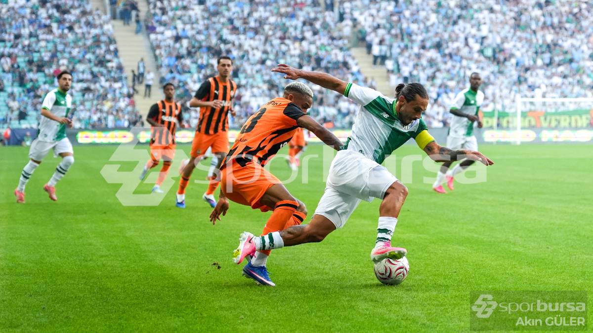 BURSASPOR - SHAKTAR DONETSK SEZON AÇILIŞ MAÇI FOTOĞRAFLARI