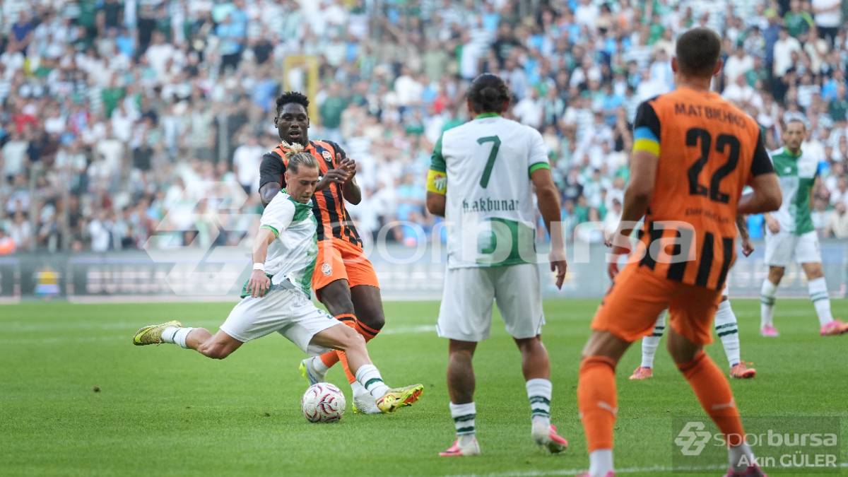 BURSASPOR - SHAKTAR DONETSK SEZON AÇILIŞ MAÇI FOTOĞRAFLARI