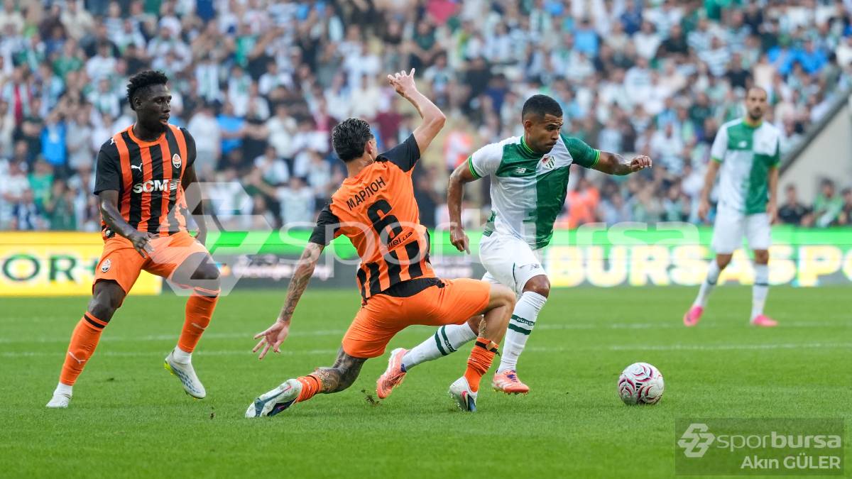 BURSASPOR - SHAKTAR DONETSK SEZON AÇILIŞ MAÇI FOTOĞRAFLARI
