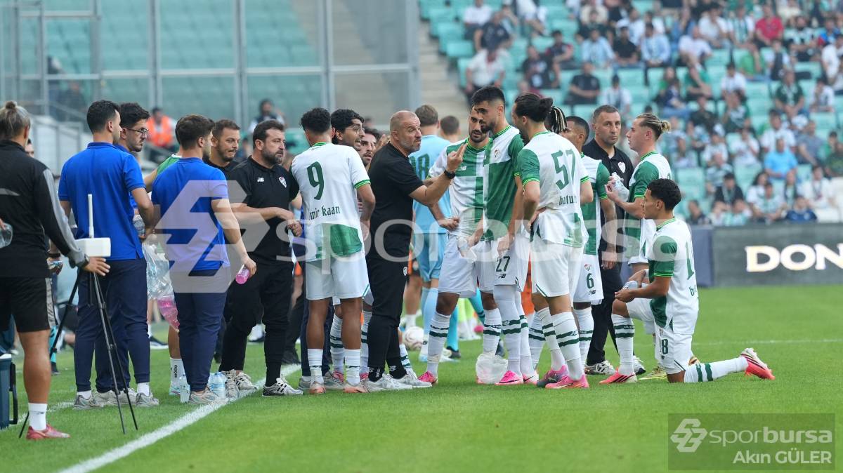 BURSASPOR - SHAKTAR DONETSK SEZON AÇILIŞ MAÇI FOTOĞRAFLARI