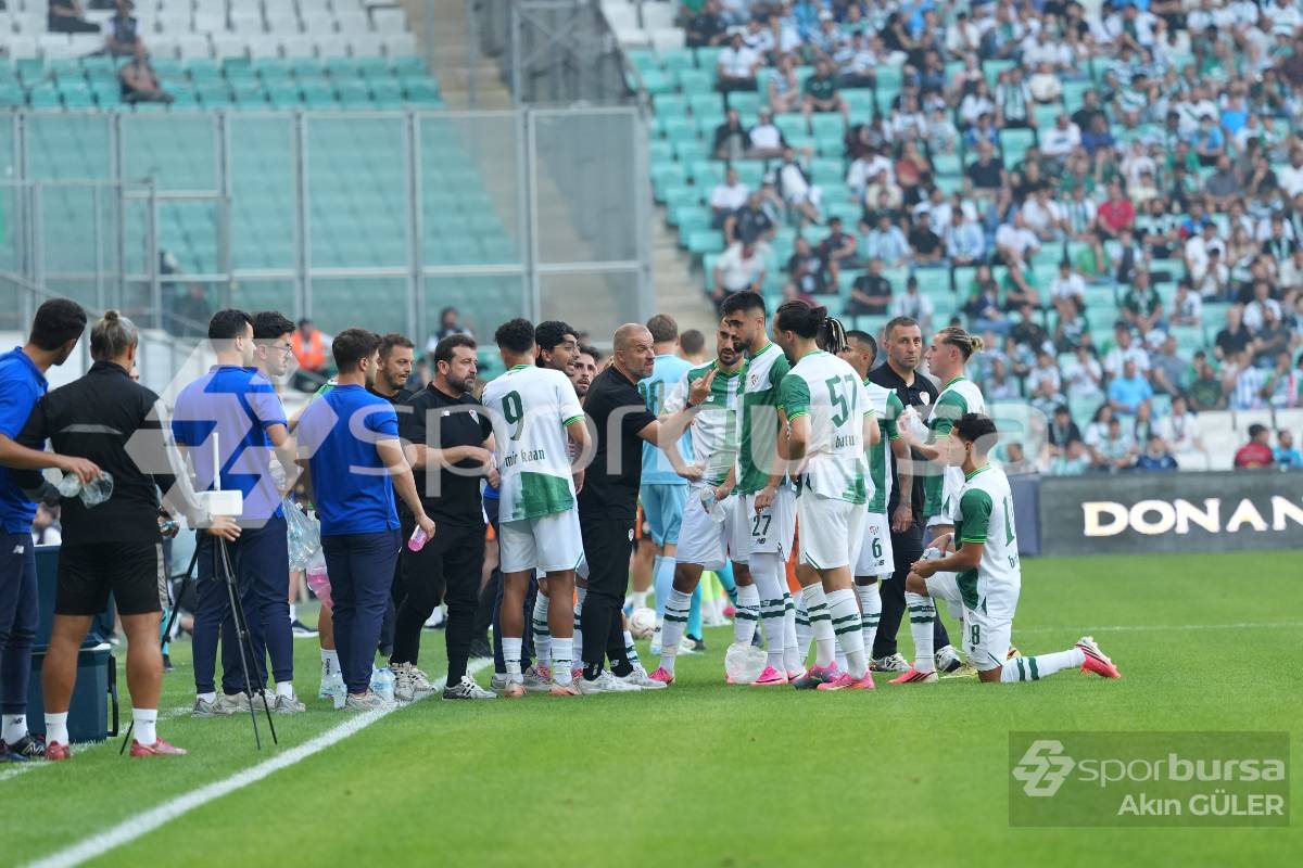BURSASPOR - SHAKTAR DONETSK SEZON AÇILIŞ MAÇI FOTOĞRAFLARI