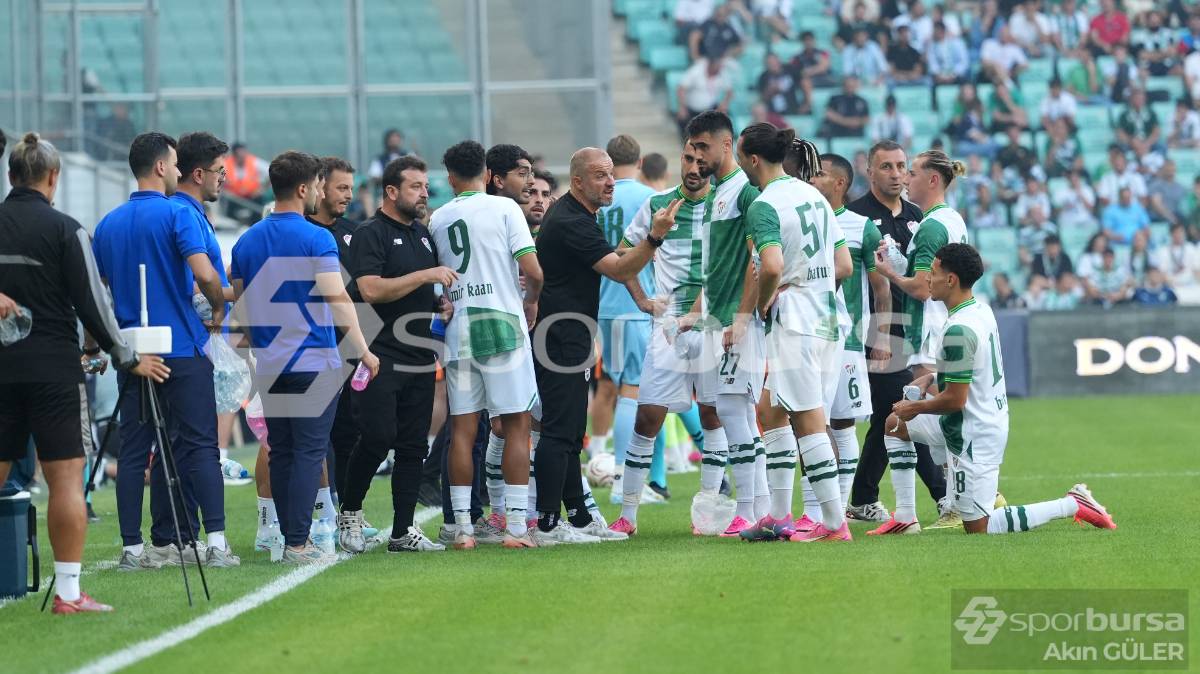 BURSASPOR - SHAKTAR DONETSK SEZON AÇILIŞ MAÇI FOTOĞRAFLARI
