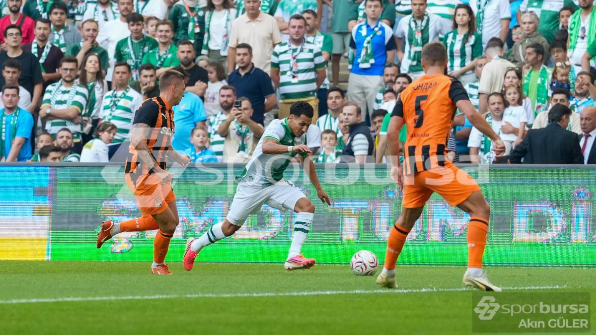 BURSASPOR - SHAKTAR DONETSK SEZON AÇILIŞ MAÇI FOTOĞRAFLARI