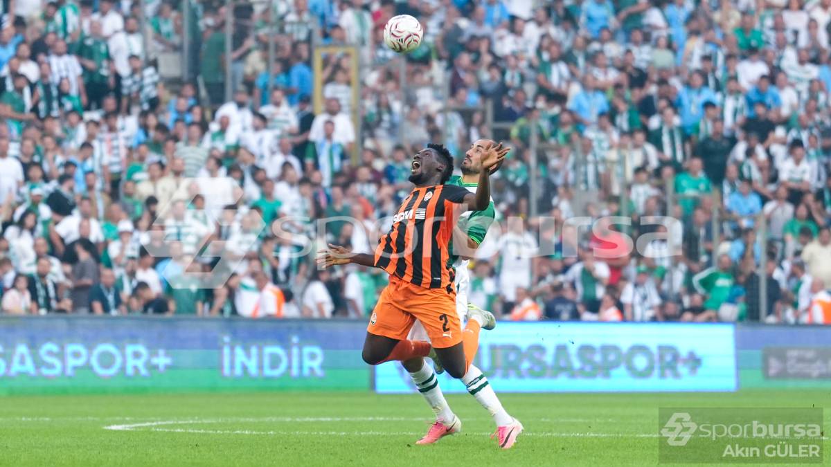 BURSASPOR - SHAKTAR DONETSK SEZON AÇILIŞ MAÇI FOTOĞRAFLARI