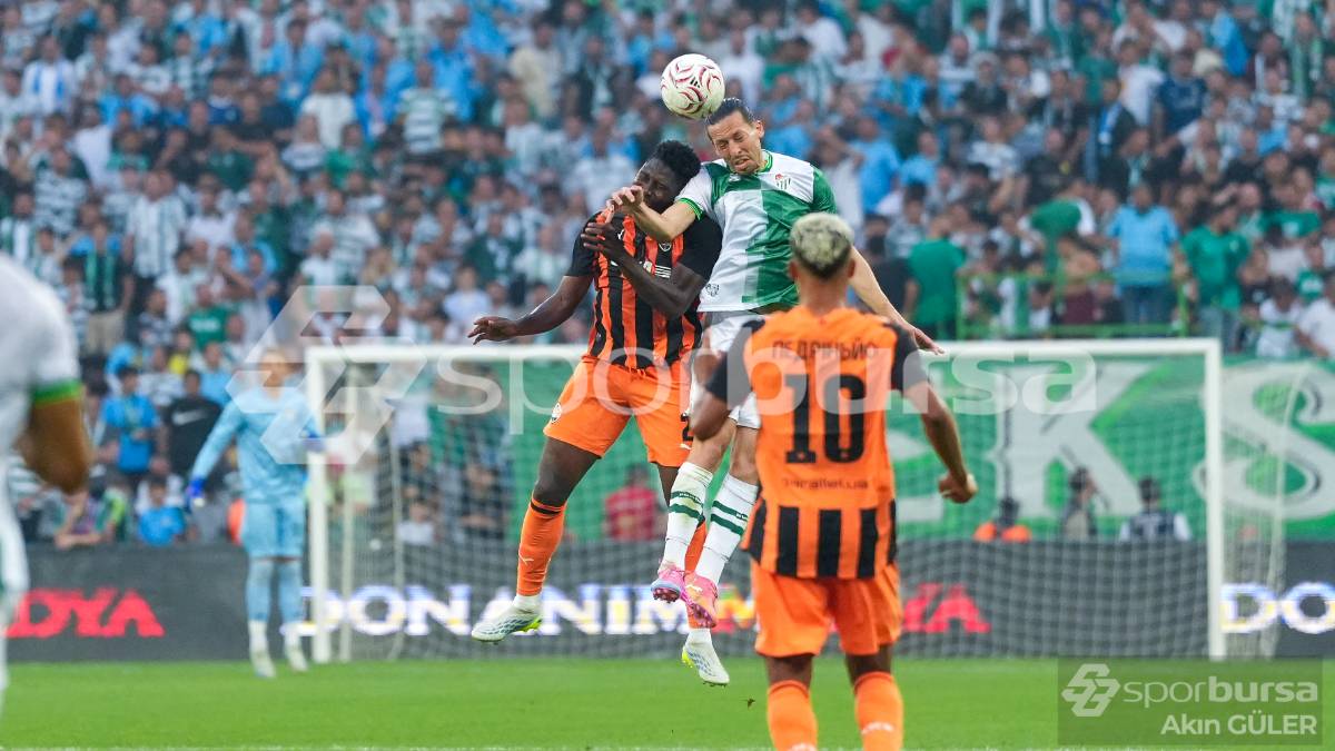 BURSASPOR - SHAKTAR DONETSK SEZON AÇILIŞ MAÇI FOTOĞRAFLARI