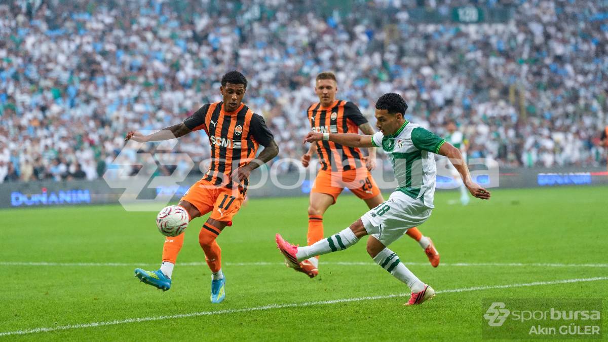 BURSASPOR - SHAKTAR DONETSK SEZON AÇILIŞ MAÇI FOTOĞRAFLARI