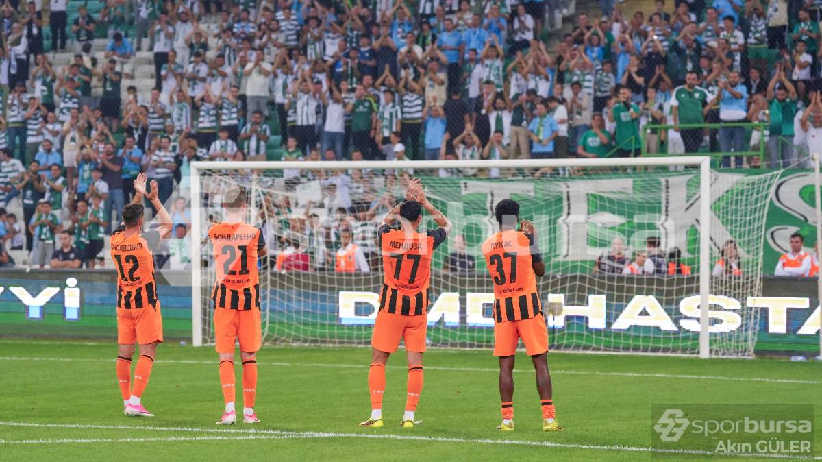 BURSASPOR - SHAKTAR DONETSK SEZON AÇILIŞ MAÇI FOTOĞRAFLARI