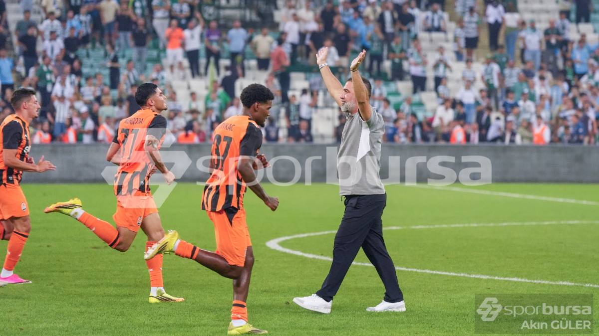 BURSASPOR - SHAKTAR DONETSK SEZON AÇILIŞ MAÇI FOTOĞRAFLARI