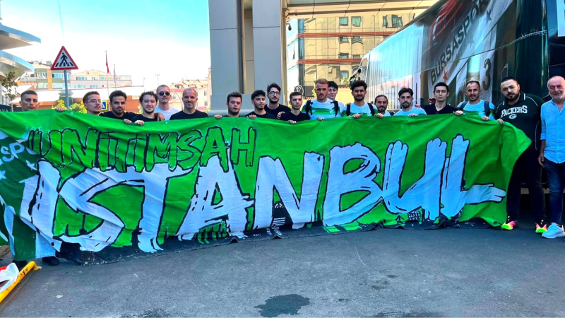 Bursaspor’a kral karşılama!