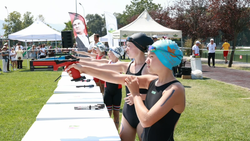 Osmangazi'de triathle heyecanı!