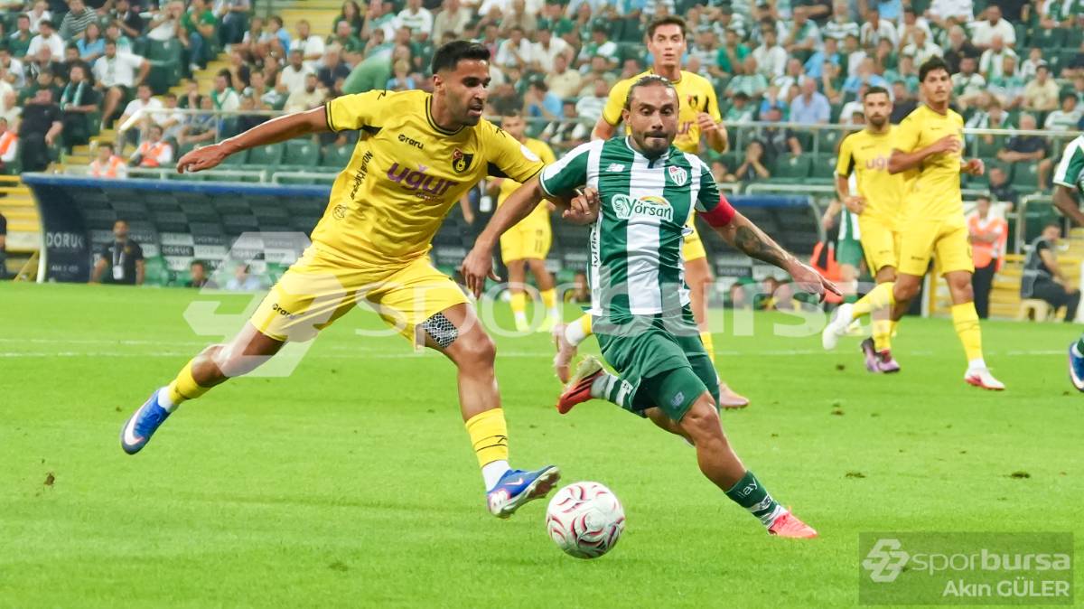 BURSASPOR - İSTANBULSPOR MAÇI FOTOĞRAFLARI