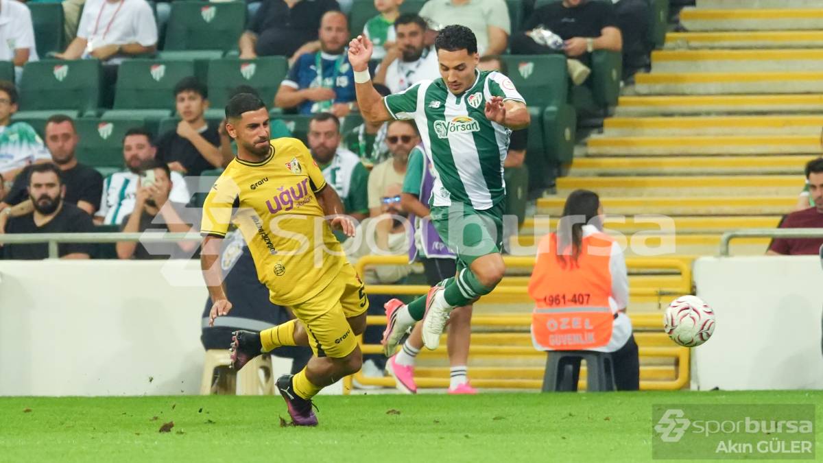 BURSASPOR - İSTANBULSPOR MAÇI FOTOĞRAFLARI