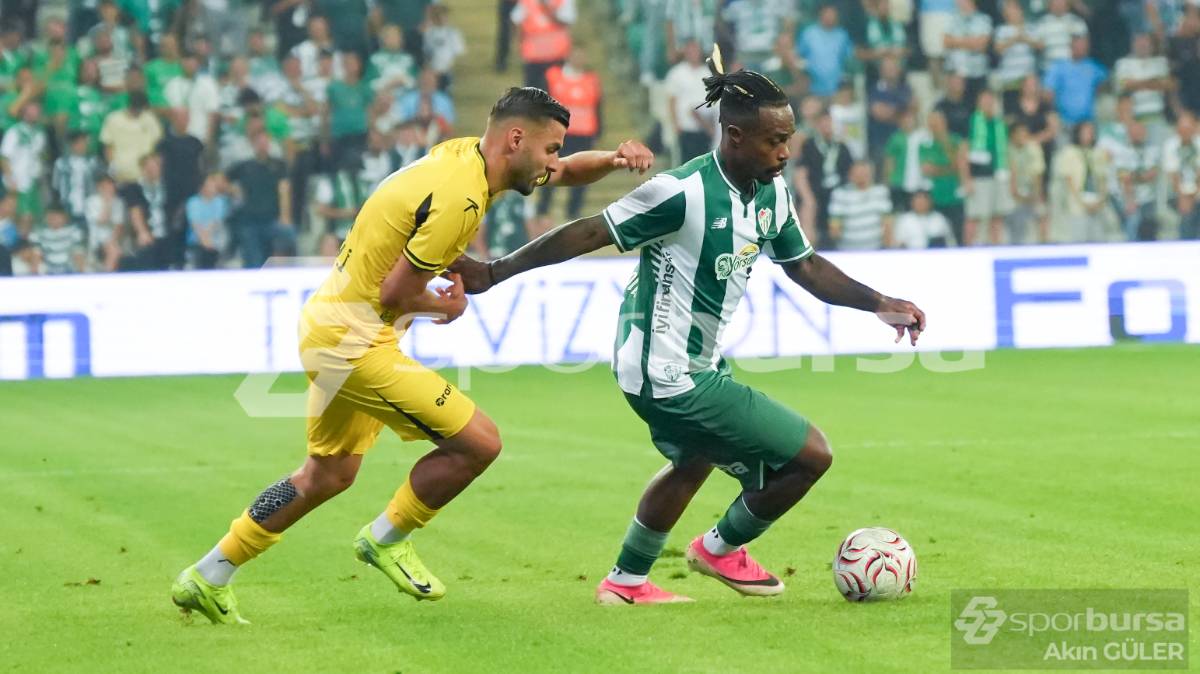 BURSASPOR - İSTANBULSPOR MAÇI FOTOĞRAFLARI