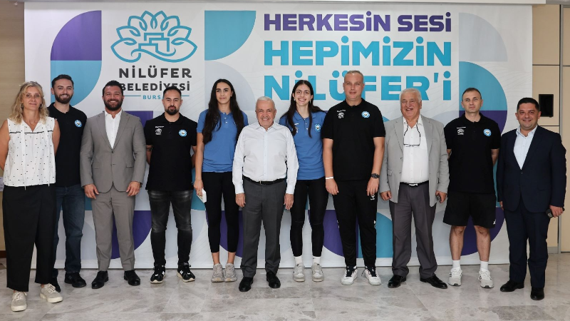 Nilüfer Belediyespor’un milli gururları!
