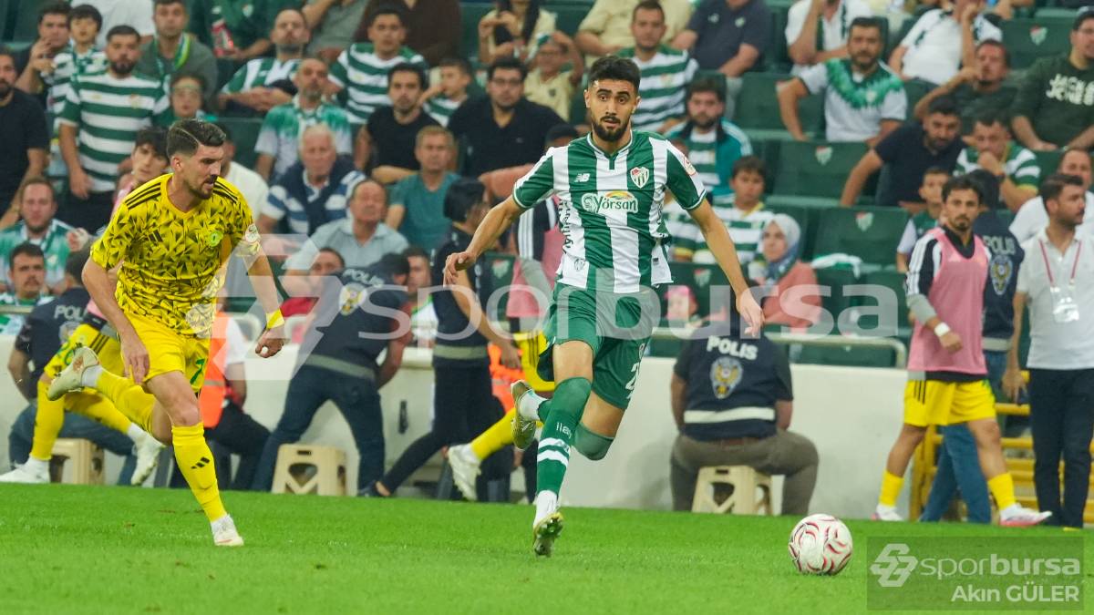 BURSASPOR -  ESENLER EROKSPOR MAÇ FOTOĞRAFLARI