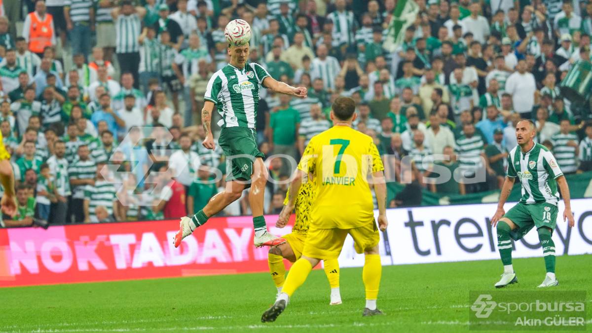 BURSASPOR -  ESENLER EROKSPOR MAÇ FOTOĞRAFLARI