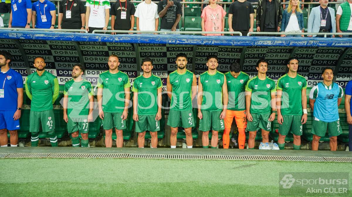 BURSASPOR -  ESENLER EROKSPOR MAÇ FOTOĞRAFLARI